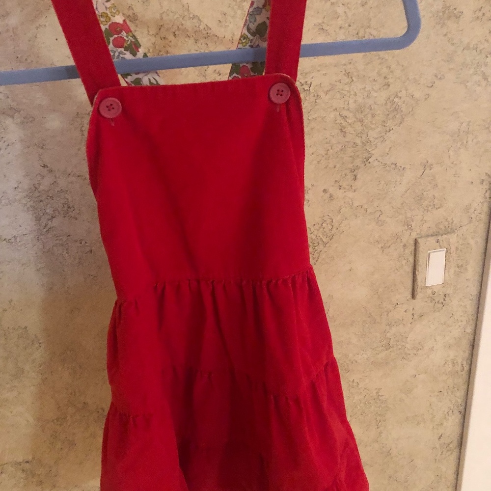 Red Cord Little Girl’s Dress